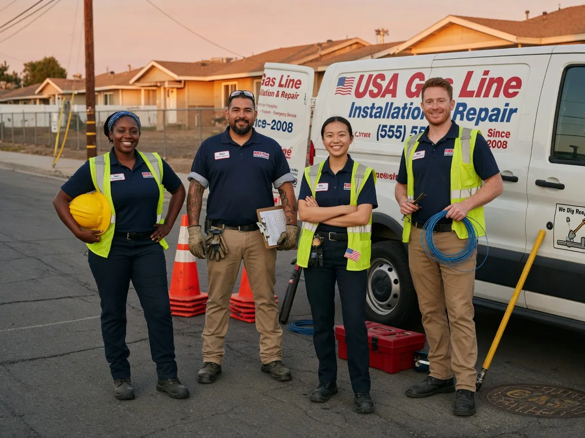 Gas Line Installation company in Wildomar, CA